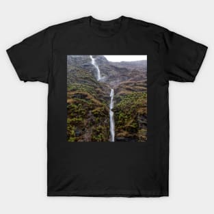 Treble Cone Waterfall 1 T-Shirt